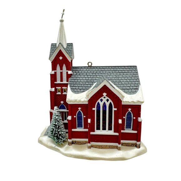 Hallmark Keepsake Central Tower Church Magic Collectors Series 2005 MISSING CORD - Picture 5 of 13